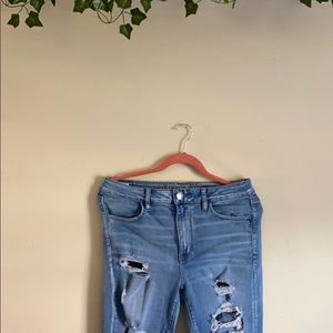 AE super stretch short jeans
